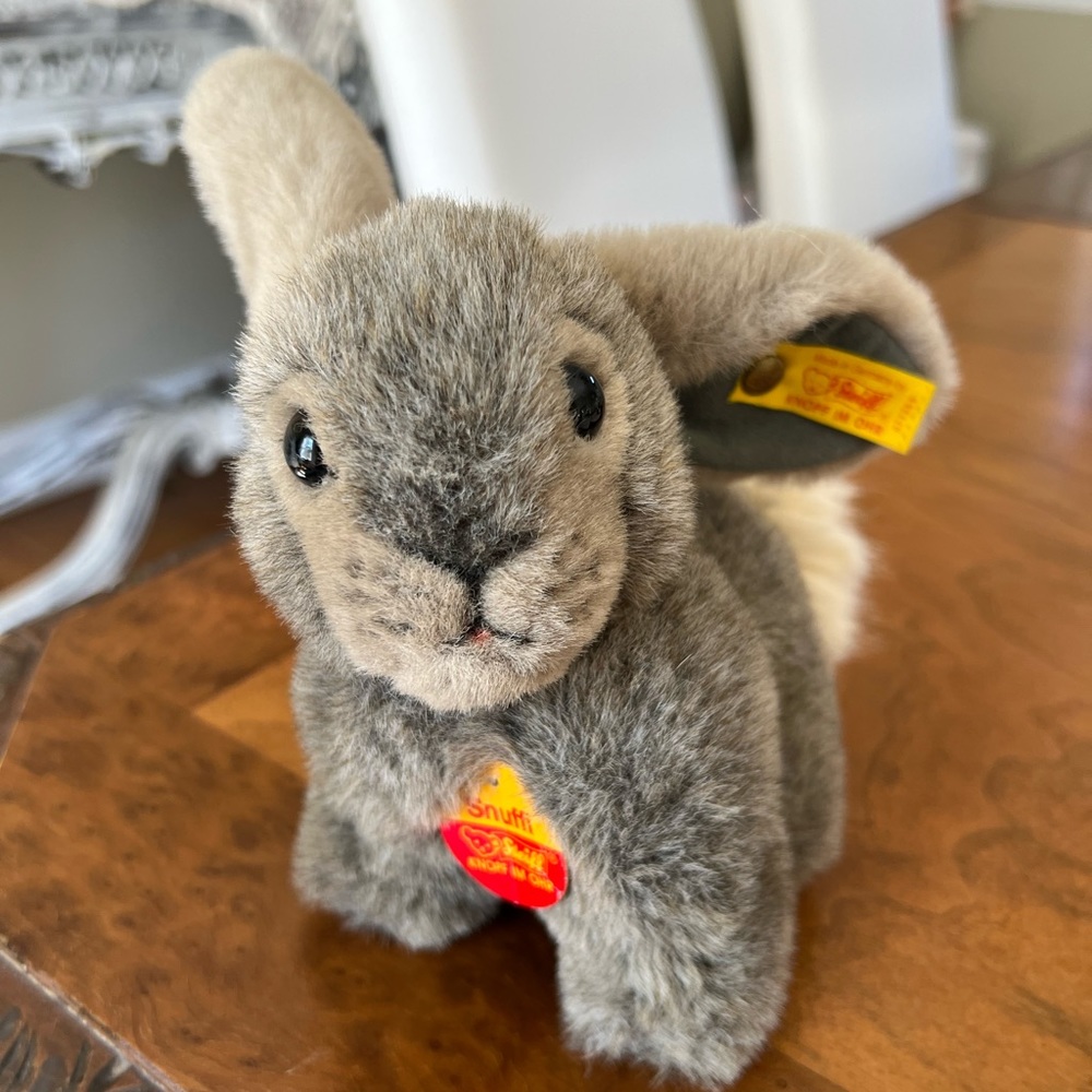 STEIFF mohair bunny- Snuffi- rare!! 077258